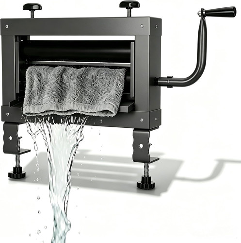 Hand crank clothes - hand, wringer